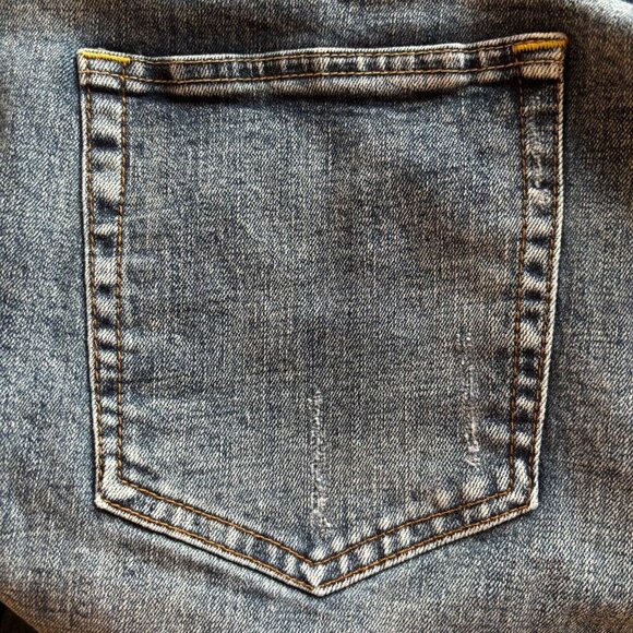 FLAG & ANTHEM 38x30 Jean Nashville Straight Erie Wash Premium Denim EUC - Picture 8 of 9